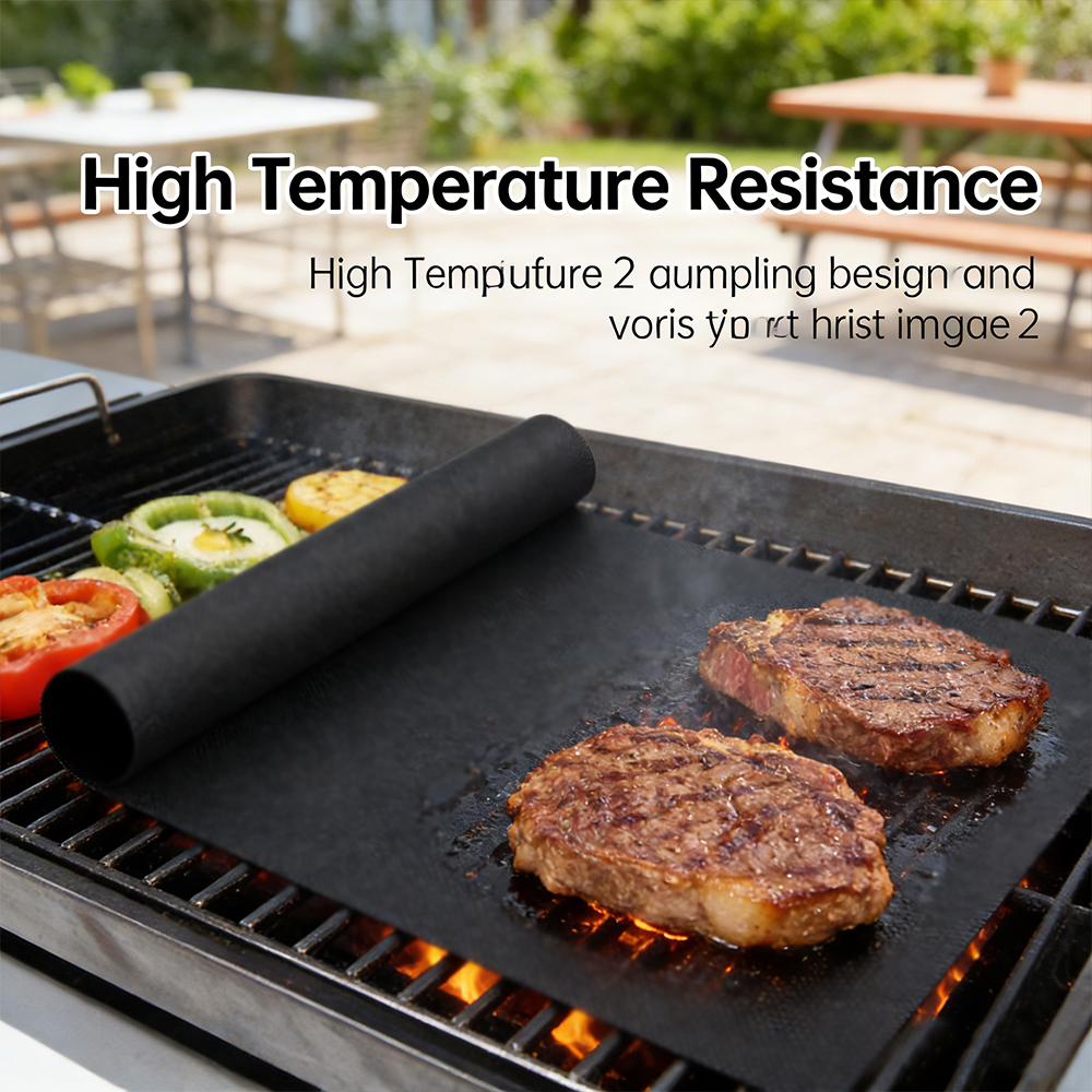BBQ Mats Oven Bottom Liners Re – обзор и цена Camping Cooking Mat