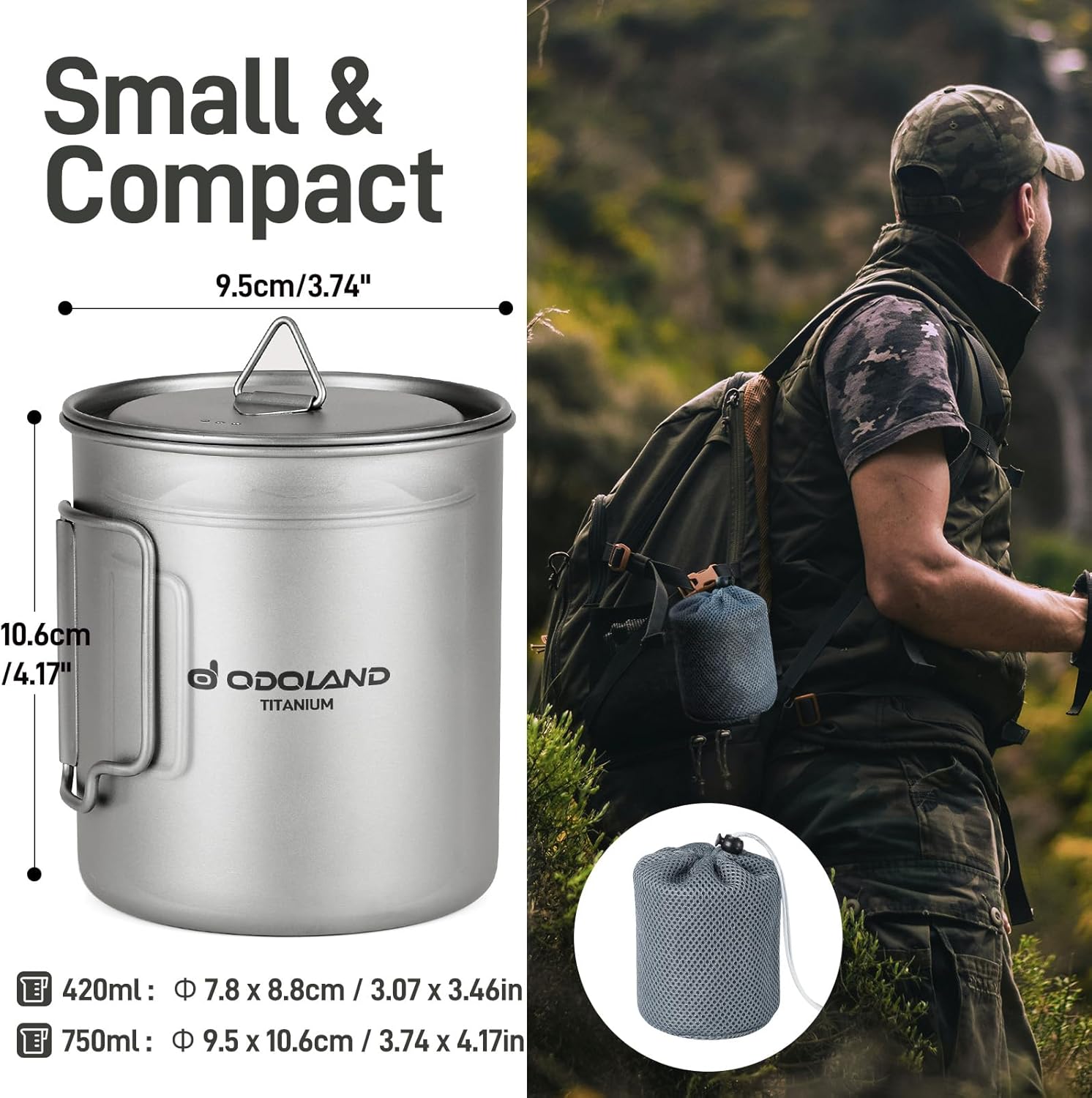 Lightweight Titanium Camping P – обзор и цена Camp Spork Set