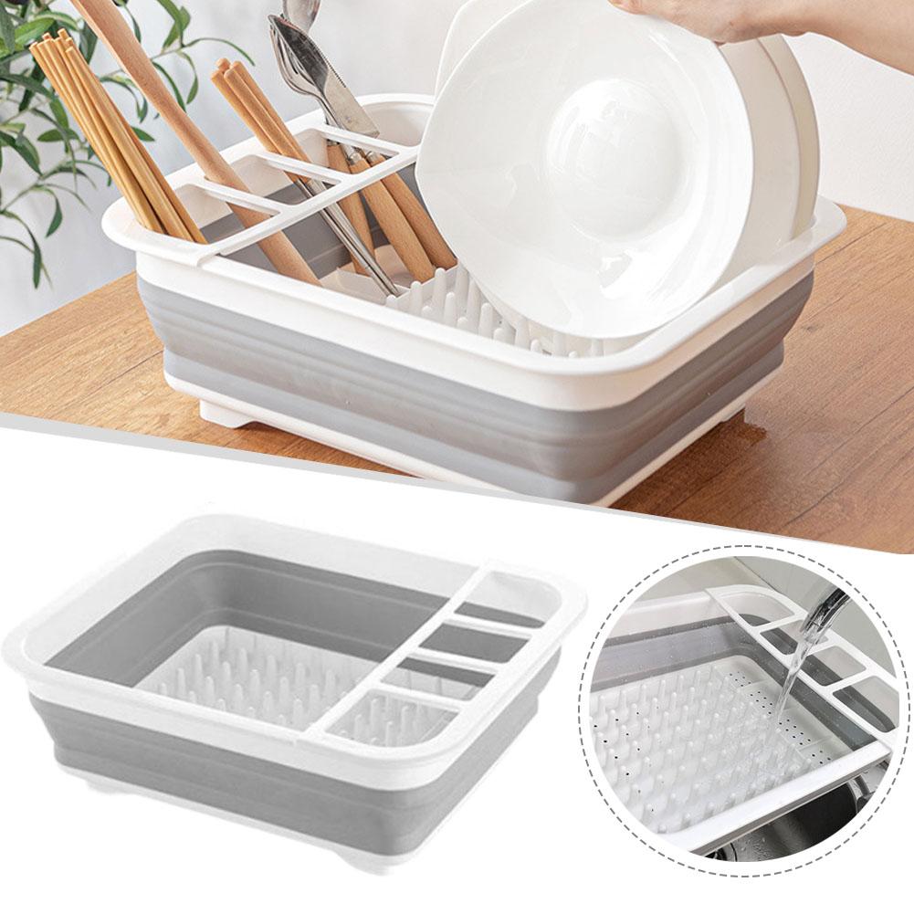 Foldable Dish Drainer Bowl Rac – обзор и цена Camping Cooking Meals