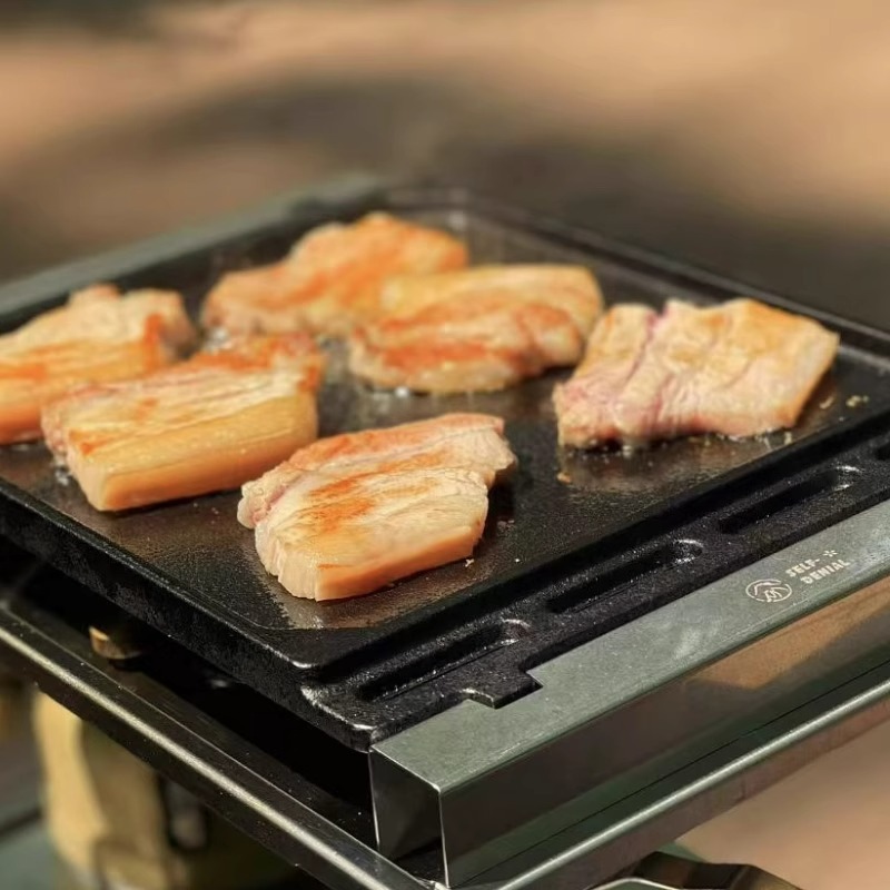 Outdoor Barbecue Grill Plate f – обзор и цена Camping Cooking Disc