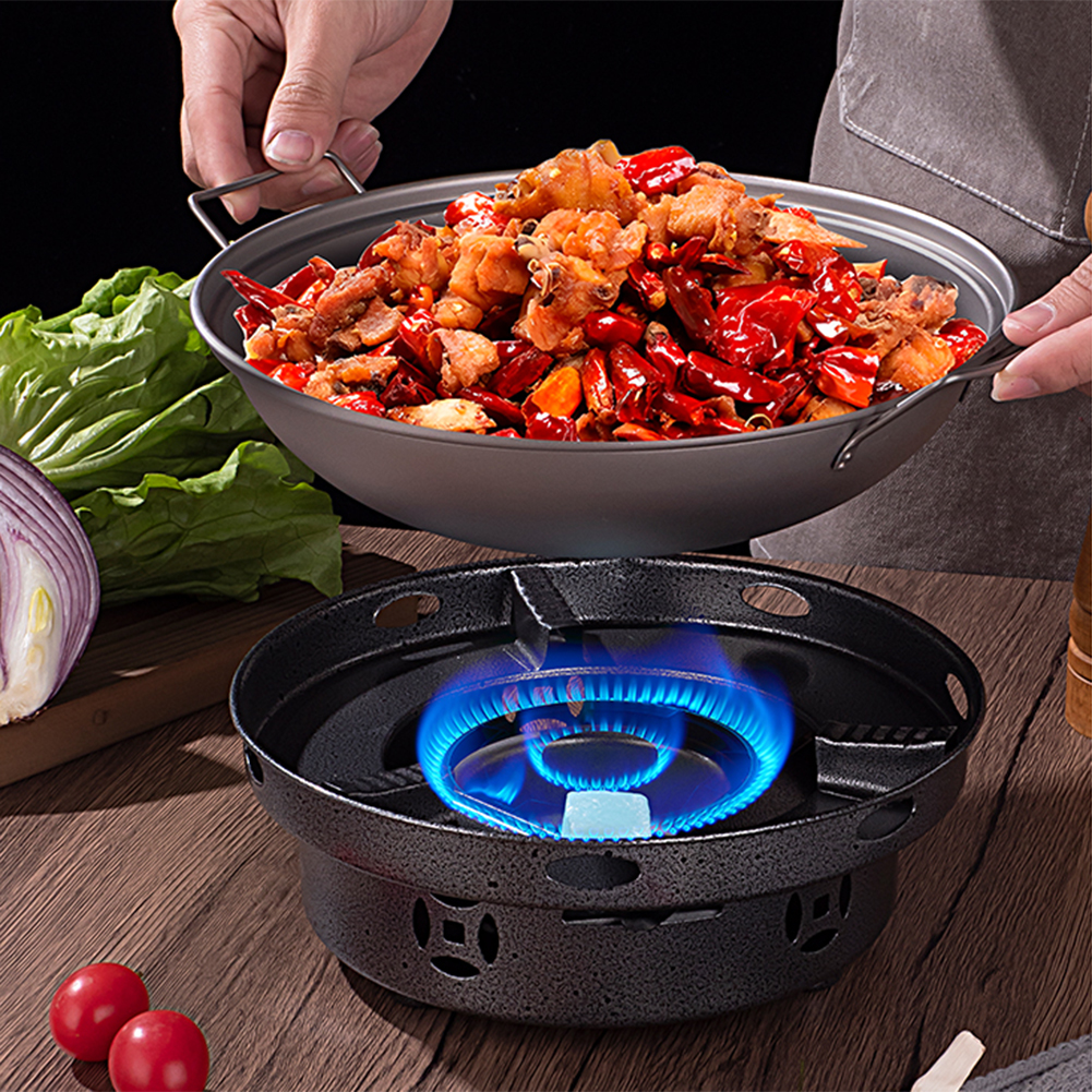 1.8L Titanium Wok Pan with Lid – обзор и цена Camping Cooking Cupboard