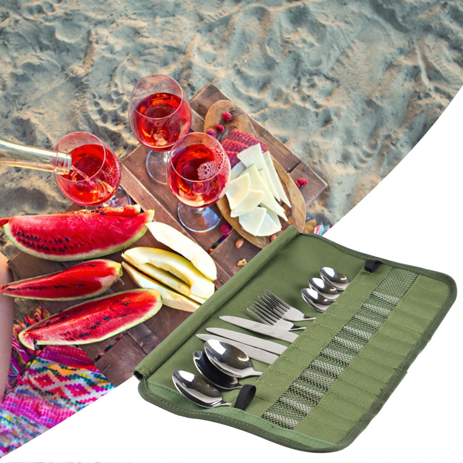 Cuisine Storage Bag Camping Cu – обзор и цена Camping Cooking Utensil Roll