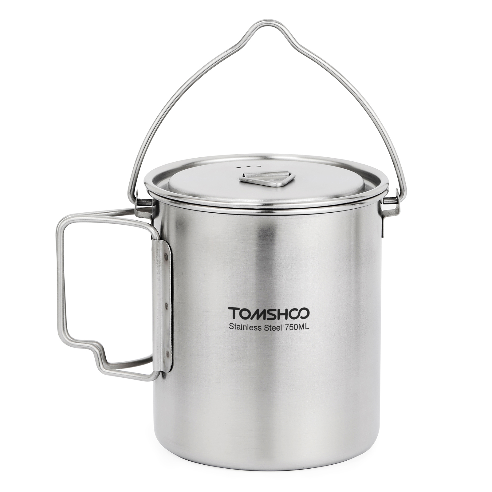TOMSHOO 750ml Stainless Steel  – обзор и цена Camping Cooking Cup