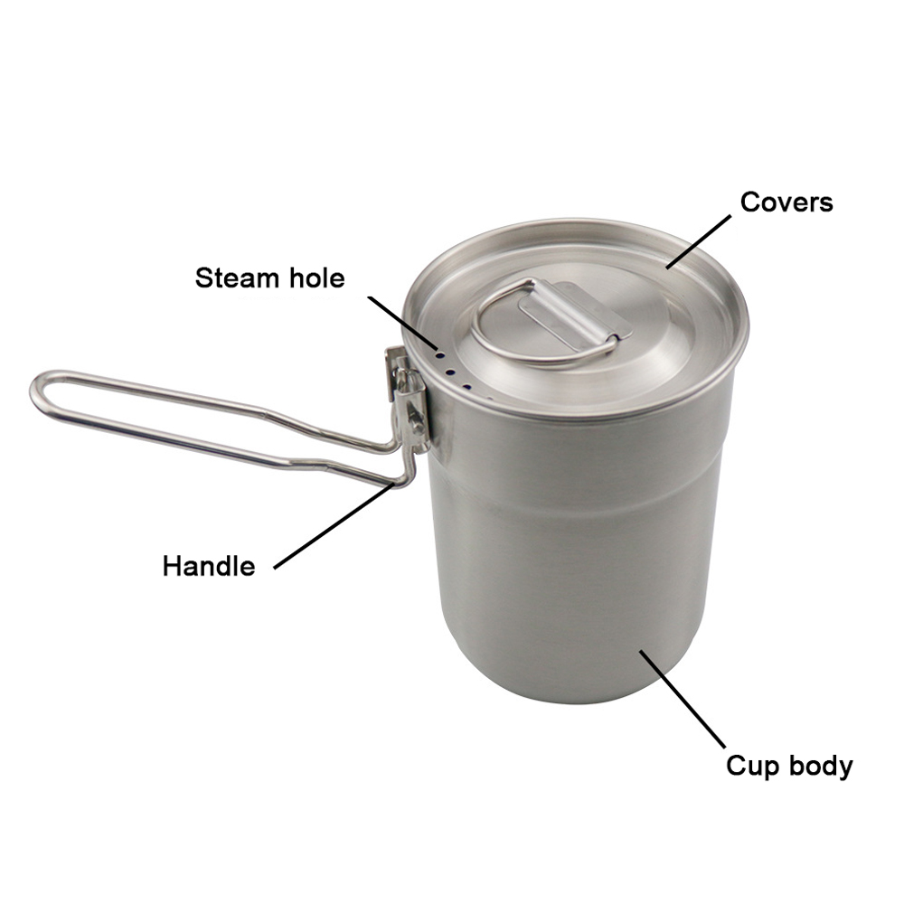 Camping Cup Stainless Steel Co – обзор и цена Camping Cooking Cup