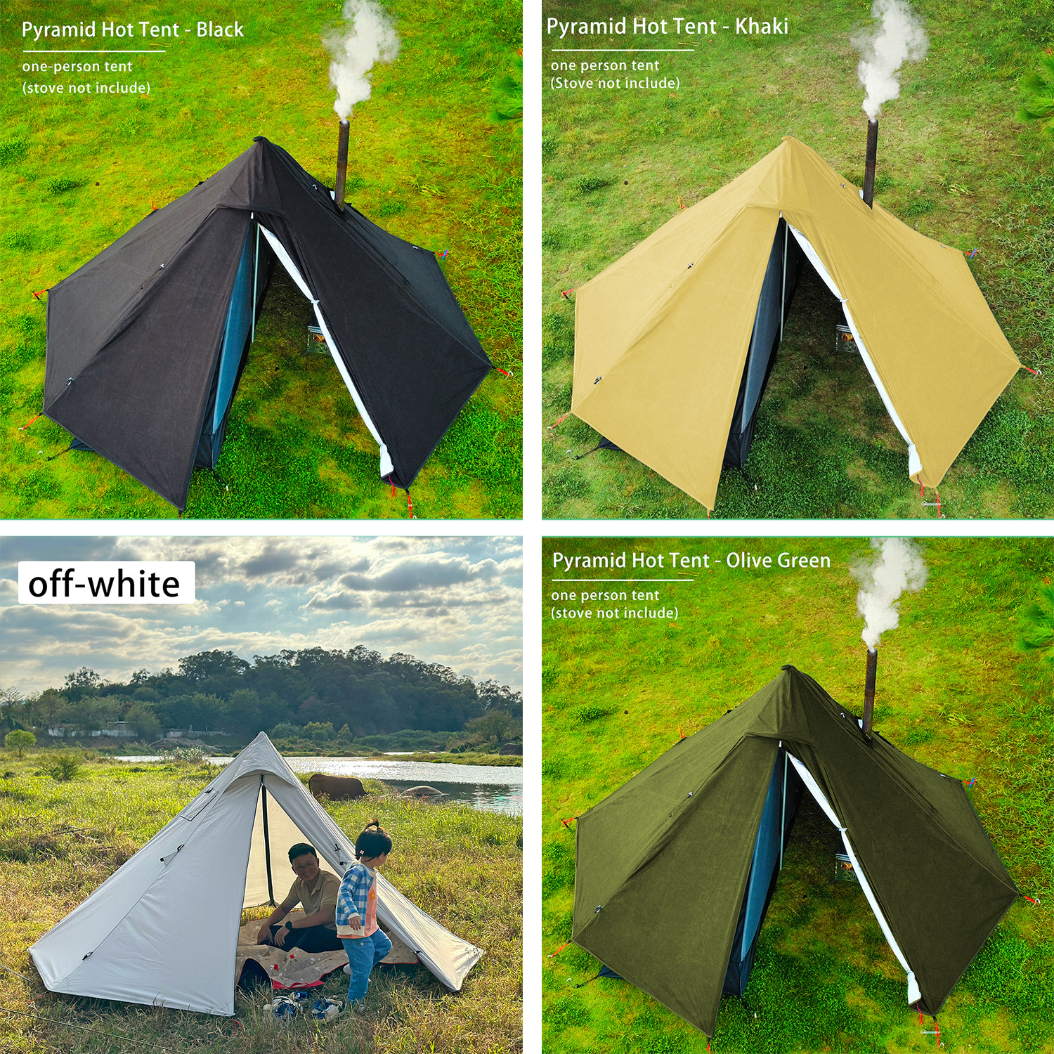 Lightweight Pyramid Tent Fly w – обзор и цена Campfire Cooking In Another World
