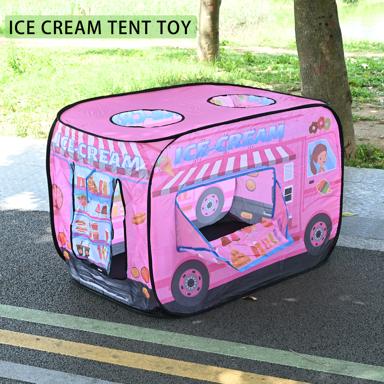 Pink Ice Cream Desserts, Car G – обзор и цена Campfire Cooking In Another World
