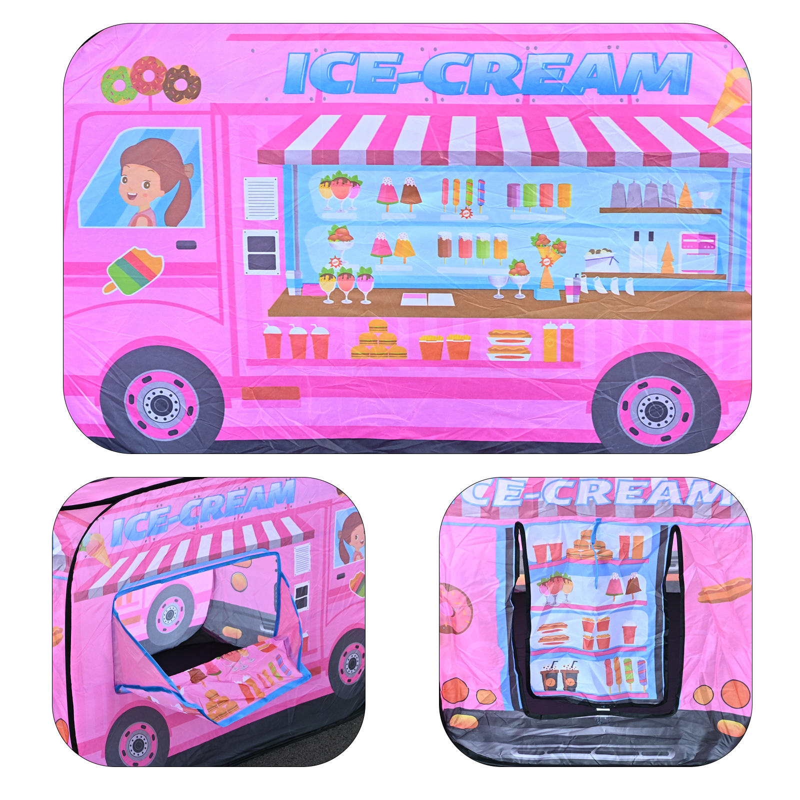 Pink Ice Cream Desserts, Car G – обзор и цена Campfire Cooking In Another World