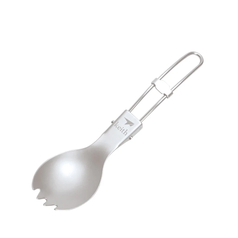 Keith Outdoor Titanium Folding – обзор и цена Camp Spork Set