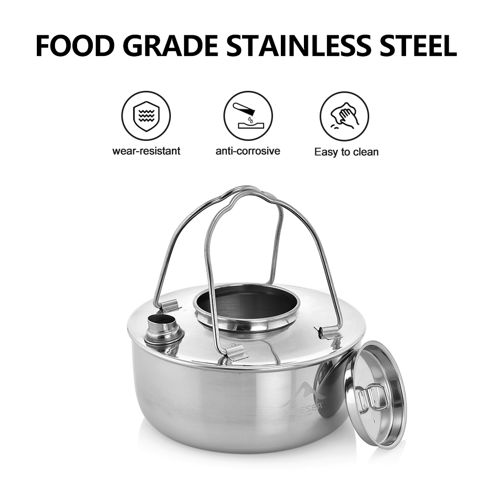 Widesea Camping Outdoor 1.7L S – обзор и цена Camping Cooking Cup