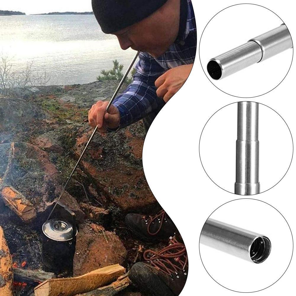 Stainless Steel Telescopic Fir – обзор и цена Camping Cooking Youtube