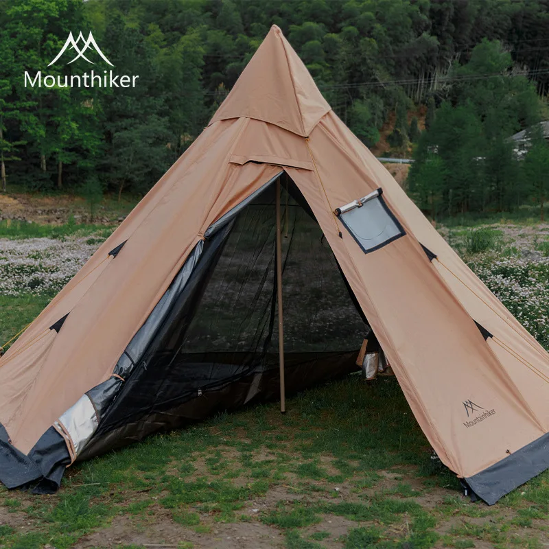 MOUNTAINHIKER 3-4 Person Pyram – обзор и цена Campfire Cooking In Another World