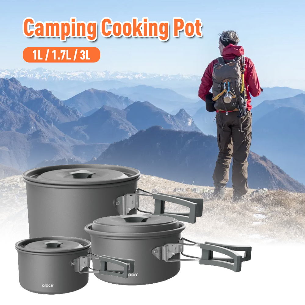Camping Cooking Pot Aluminum A – обзор и цена Camping Cooking Meals