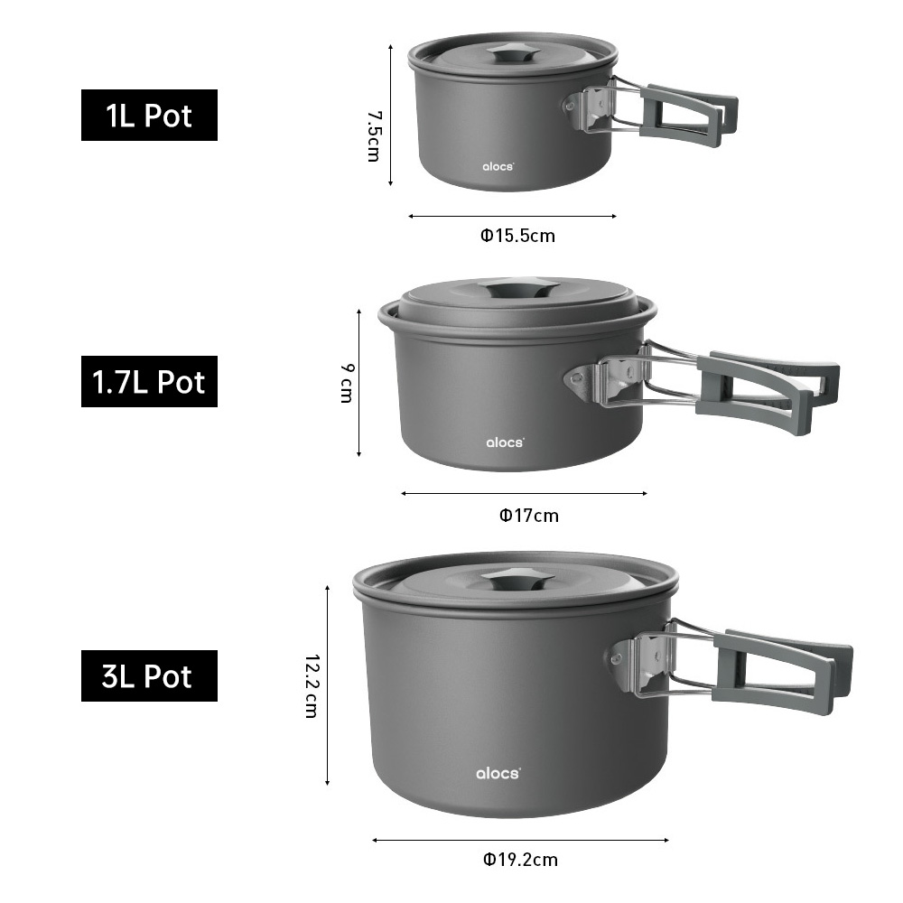 Camping Cooking Pot Aluminum A – обзор и цена Camping Cooking Meals