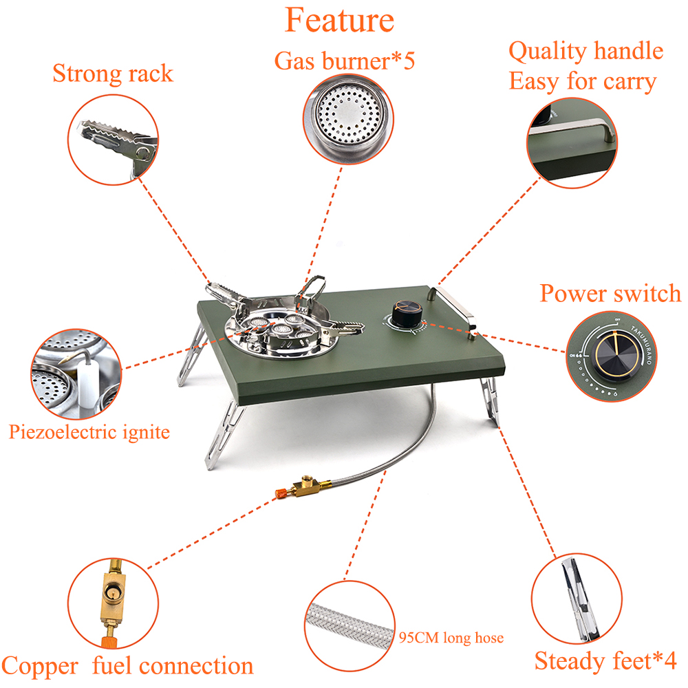 IGT Tabletop Stove 15800W Outd – обзор и цена Camping Cooking Butane