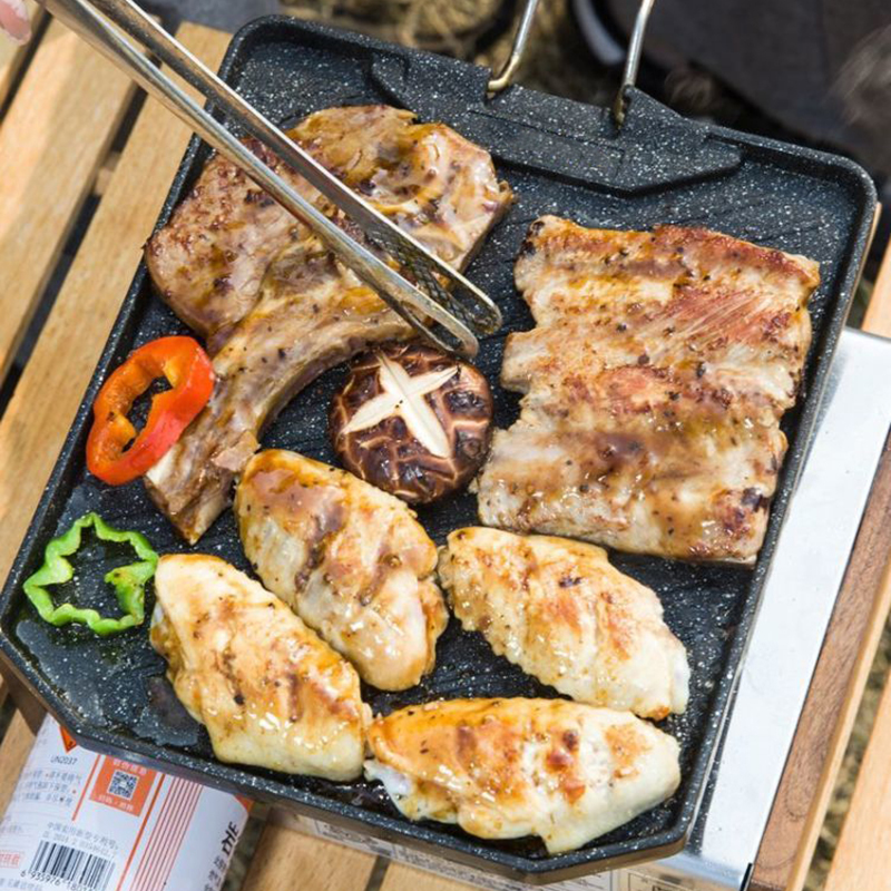 Outdoor camping barbecue pan H – обзор и цена Camping Cooking Cupboard