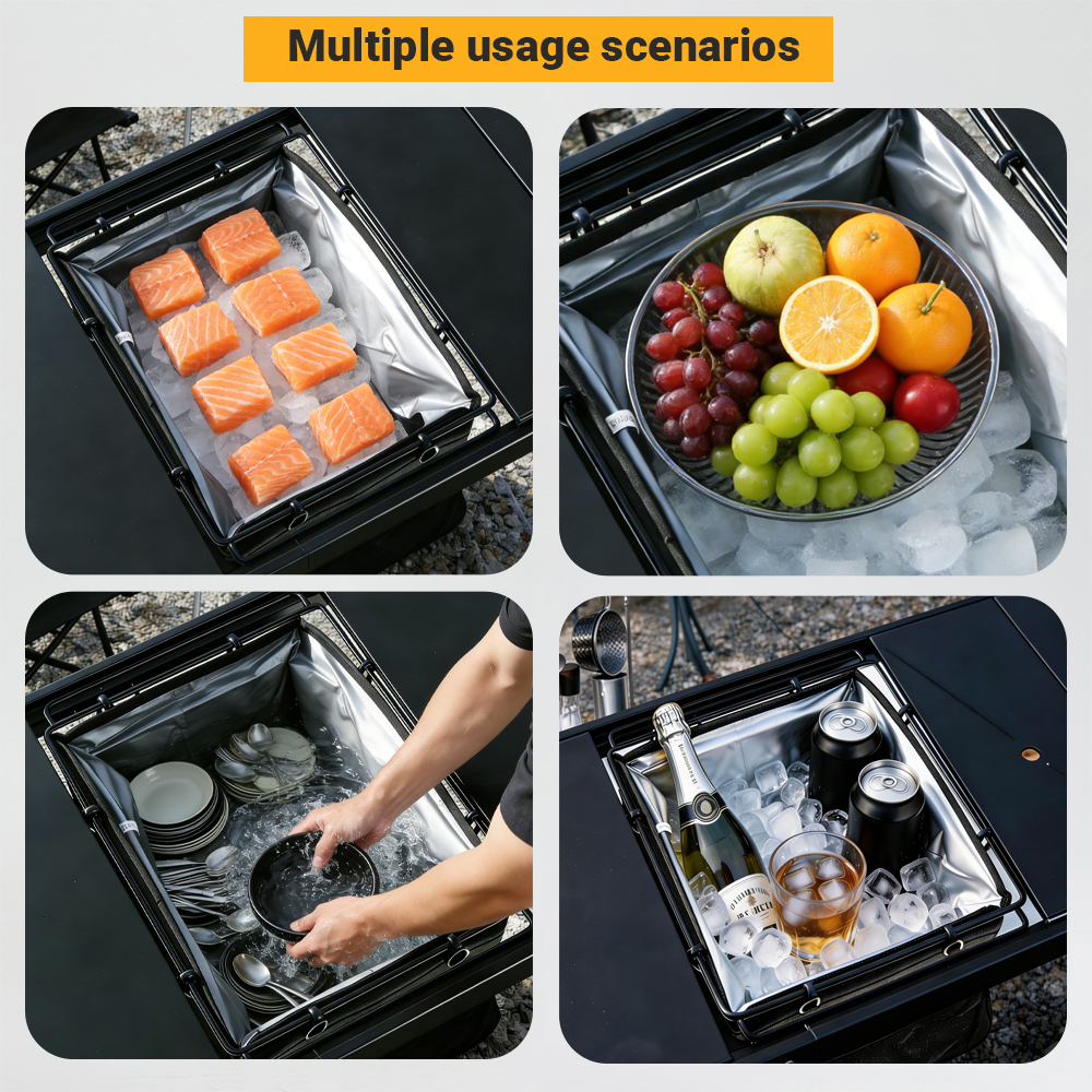 Pandatour Camping IGT 1UNT Sum – обзор и цена Camping Cooking Set With Bag