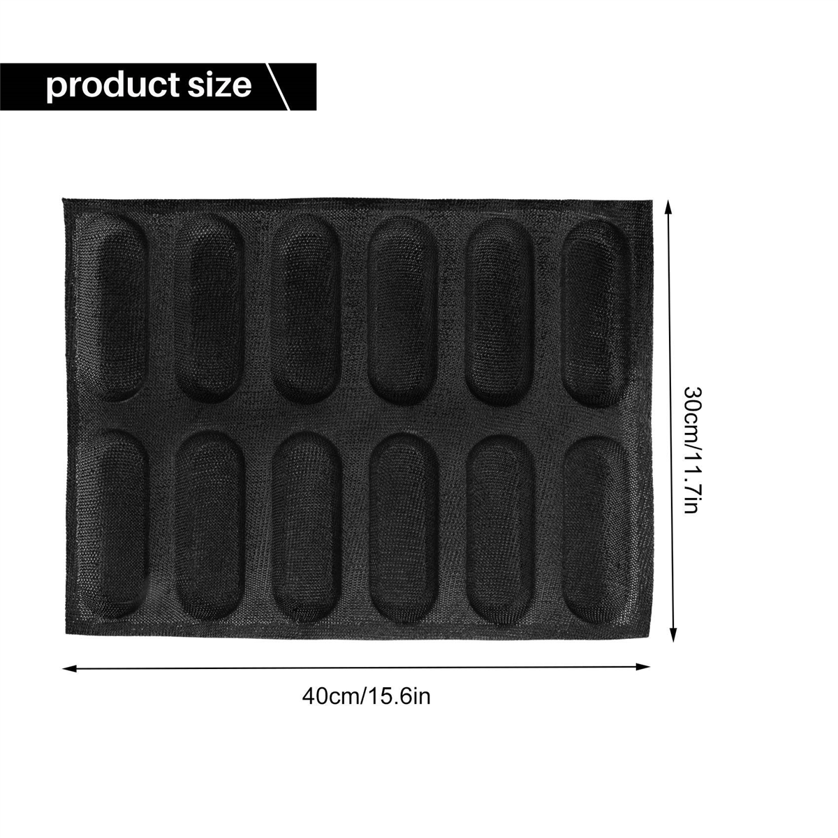 12 Holes Silicone Baguette Pan – обзор и цена Camping Cooking Mat