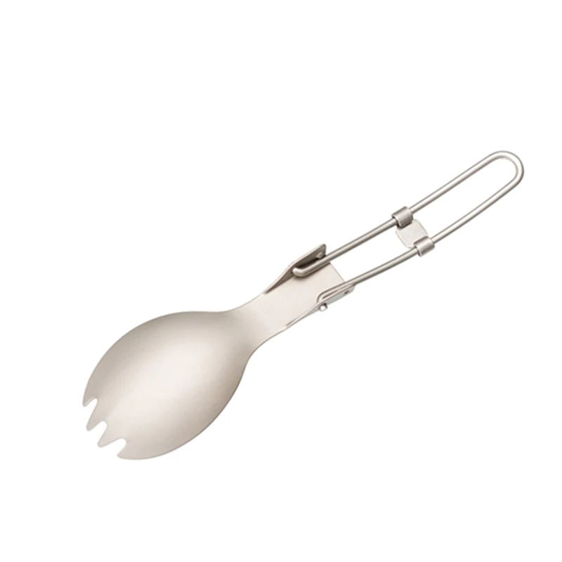 Keith Titanium Spork Foldable  – обзор и цена Camping Cooking Meals
