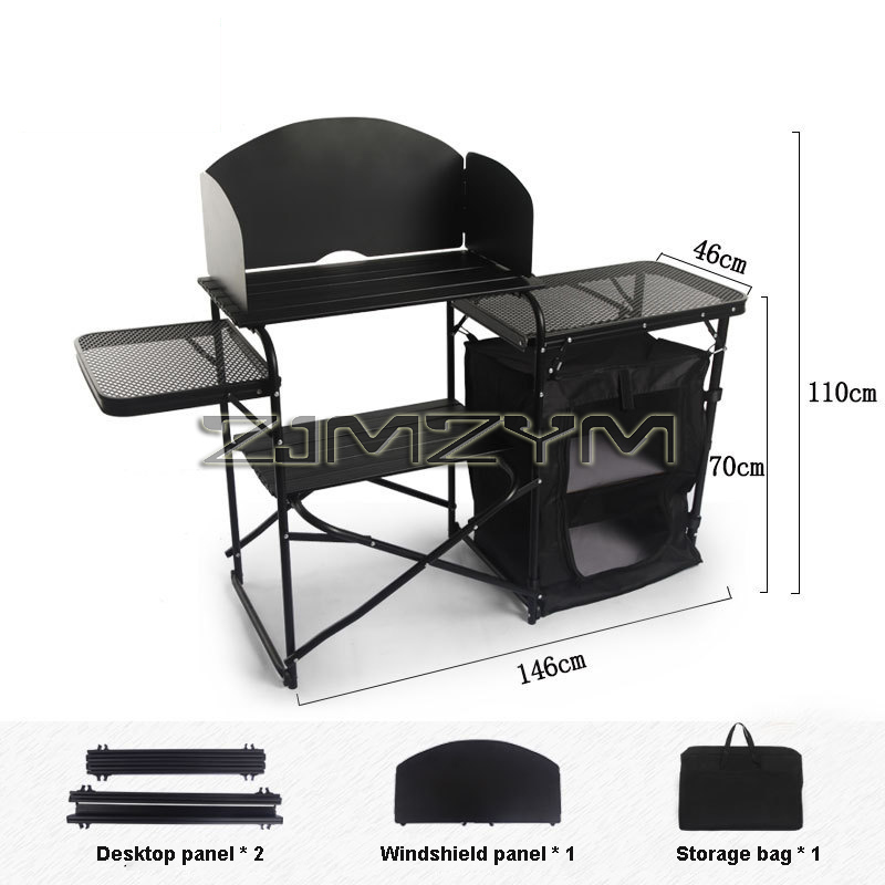 Outdoor Camping Folding Table, – обзор и цена Camping Cooking Cupboard