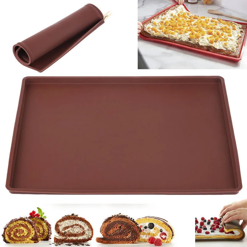Silicone Baking Mat Cake Roll  – обзор и цена Camping Cooking Mat