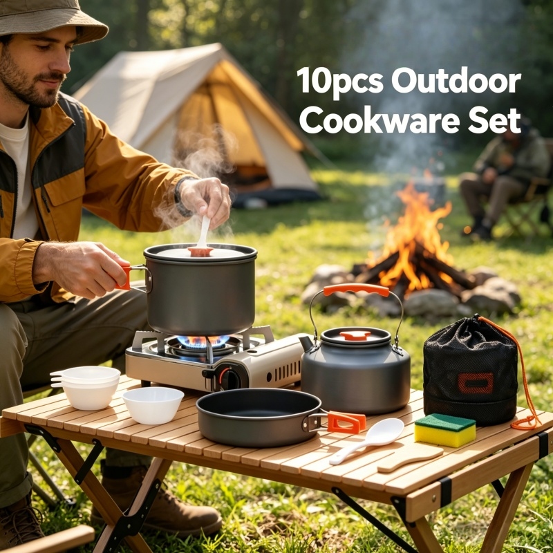 Camping Cookware Set Outdoor P – обзор и цена Camping Cooking Cup