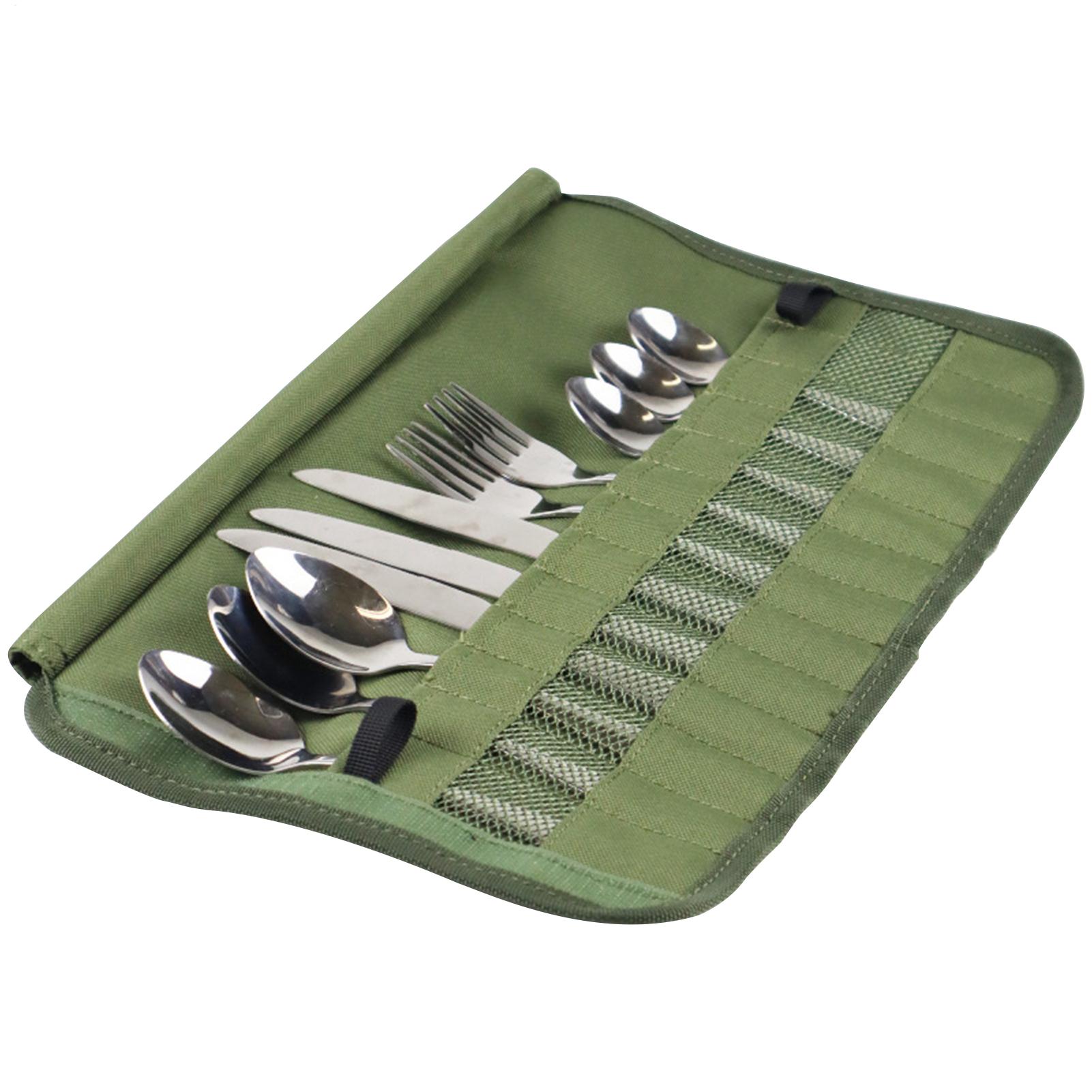 Camping Cutlery Roll Bag Kitch – обзор и цена Camping Cooking Utensil Roll