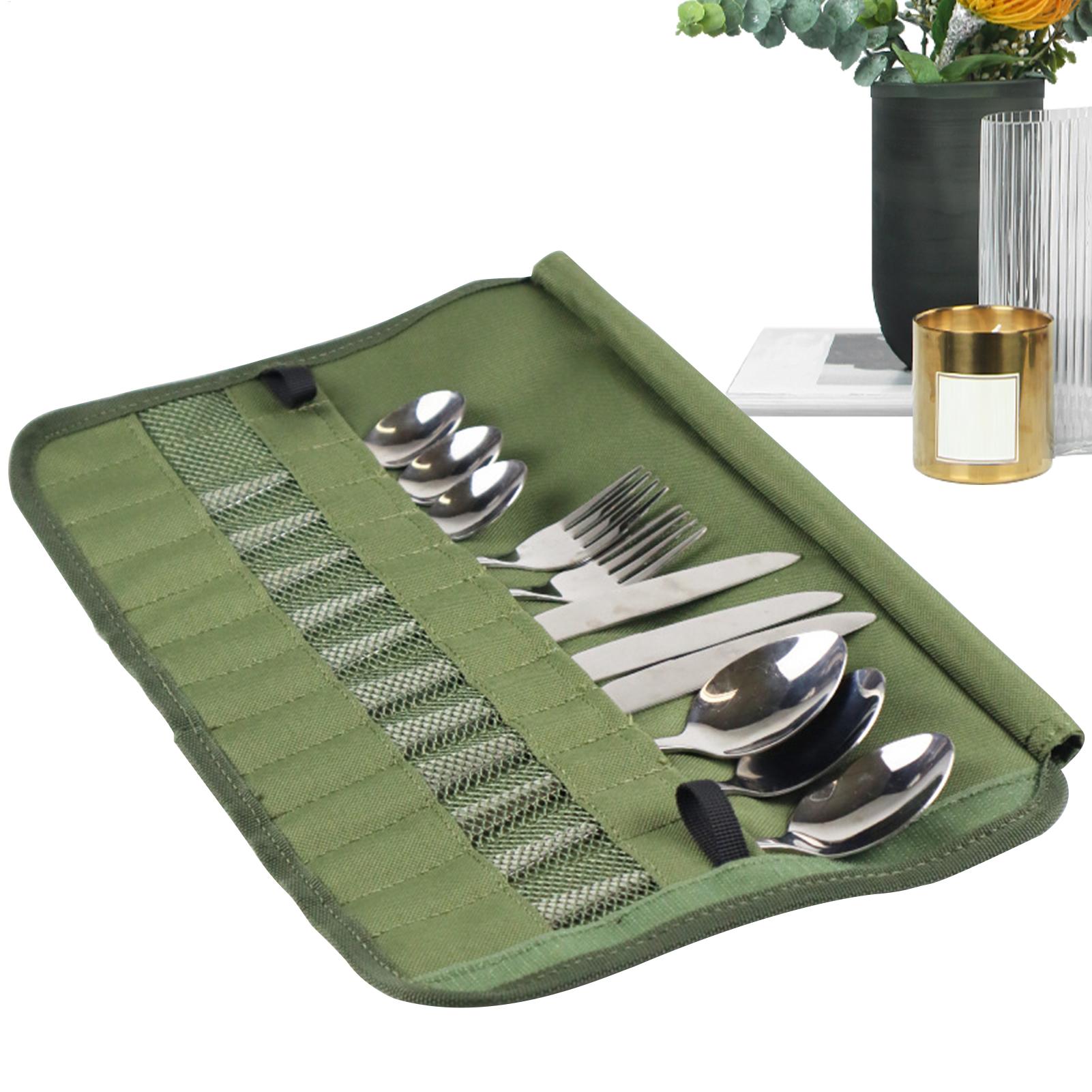 Camping Cutlery Roll Bag Kitch – обзор и цена Camping Cooking Utensil Roll