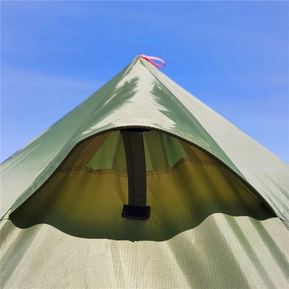New Pyramid Tent With Snow Ski – обзор и цена Campfire Cooking In Another World