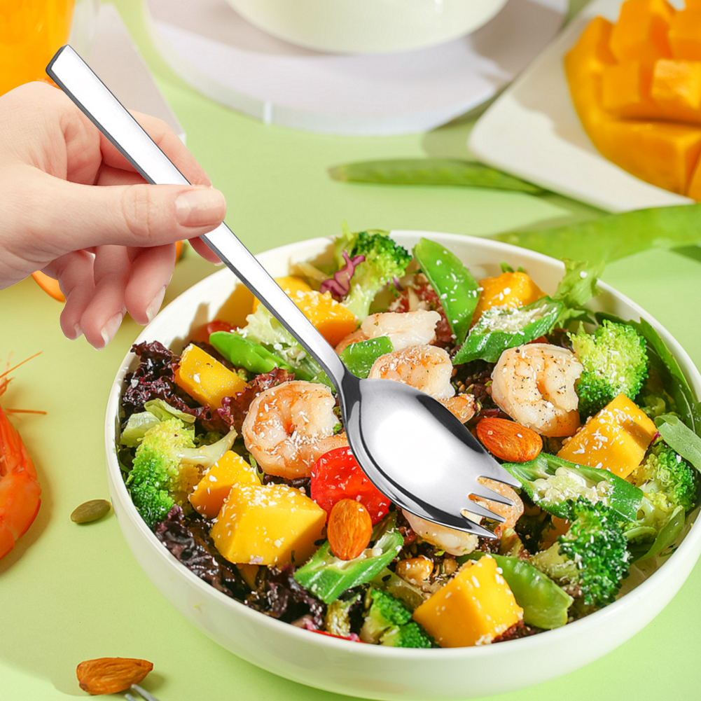 5Pcs Spork Stainless Steel Cam – обзор и цена Camp Spork Set