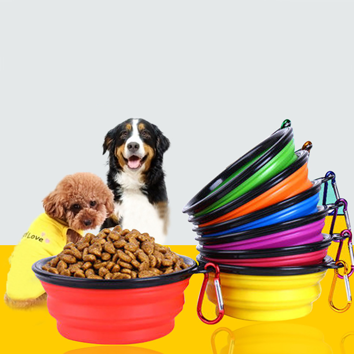 Collapsible Pet Silicone Dog F – обзор и цена Camping Cooking Meals